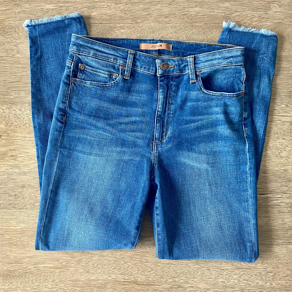 Joe’s Jeans “The Charlie” High Rise Skinny Ankle